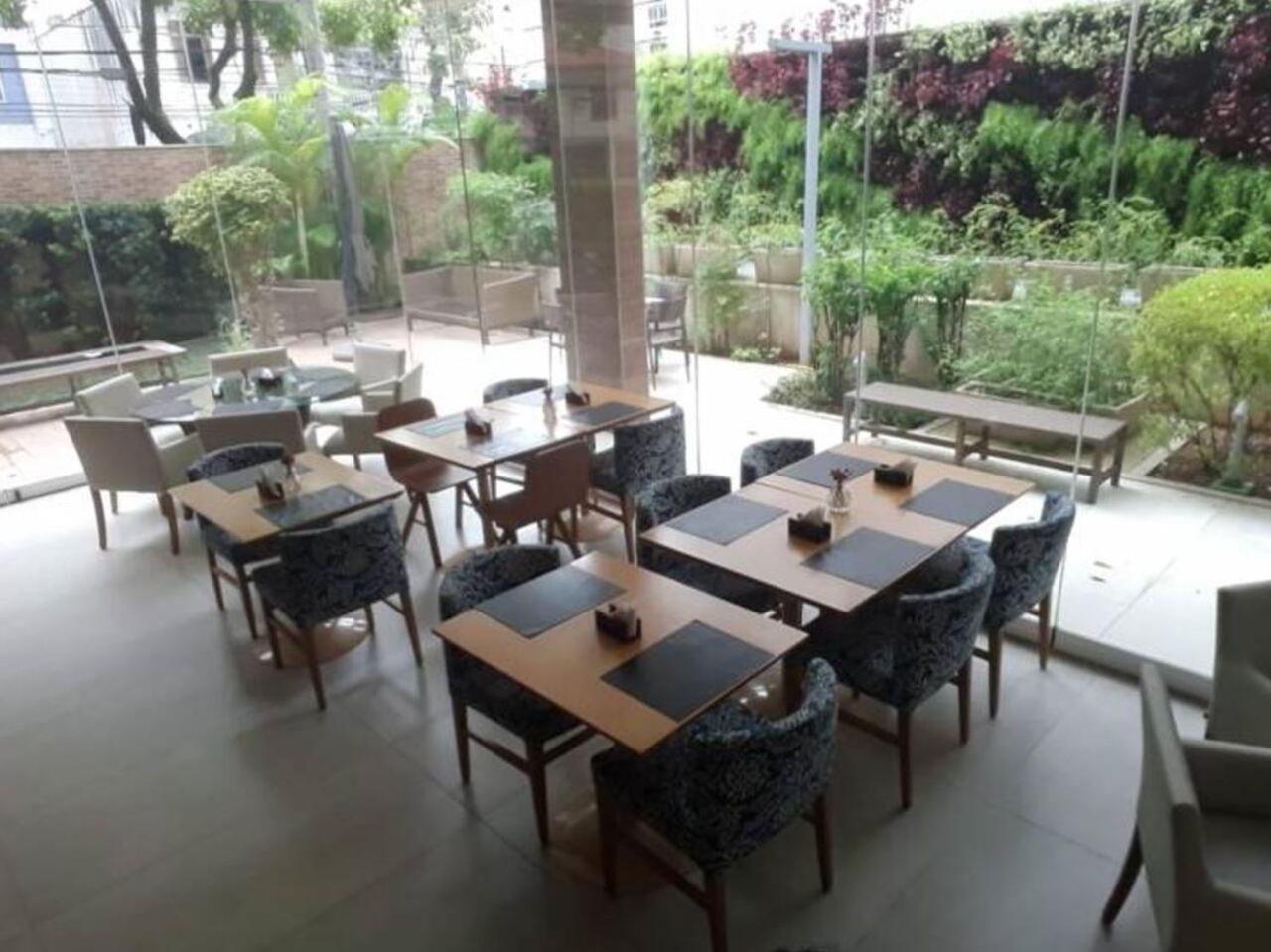 Apto Top Com Vista Pro Mar Em Condominio Completo Em Frente A Praia! Сантос Экстерьер фото