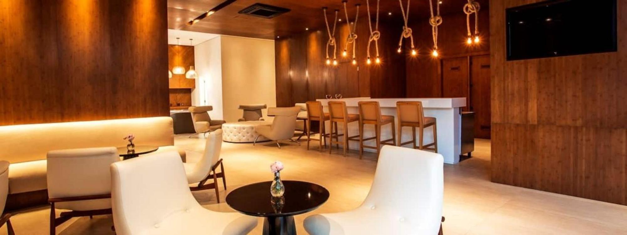 Apto Top Com Vista Pro Mar Em Condominio Completo Em Frente A Praia! Сантос Экстерьер фото